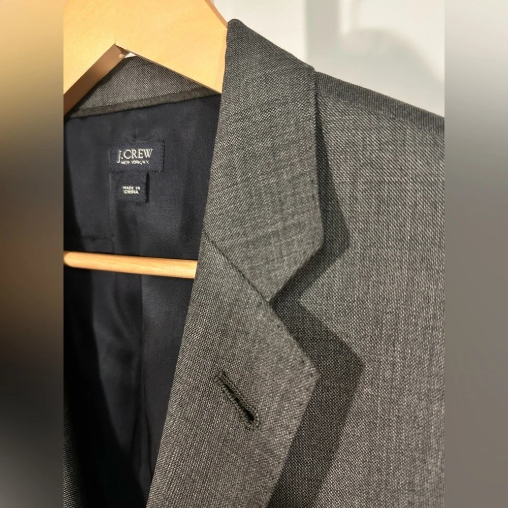 J.Crew Ludlow Italian Wool Blazer – Vitale Barberis Canonico – 40 Long – Modern